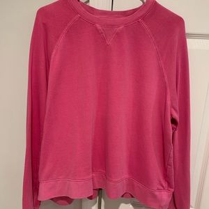 Banana Republic Pink Sweatshirt Top XL
